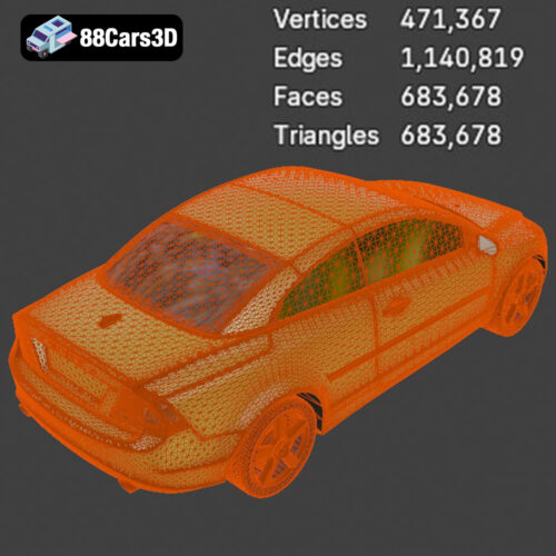 Volvo C70 T5 2000 3D Model - Gallery Image 6 Volvo C70 T5 2000 3D Model