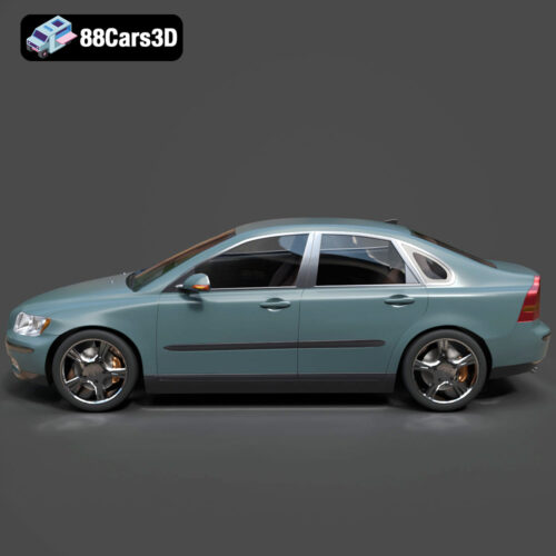 Volvo S40 Sedan 2004 3D Model - Gallery Image 2 Volvo S40 Sedan 2004 3D Model