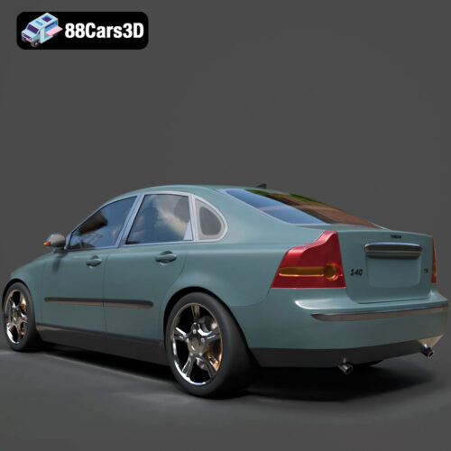 Volvo S40 Sedan 2004 3D Model - Gallery Image 7 Volvo S40 Sedan 2004 3D Model