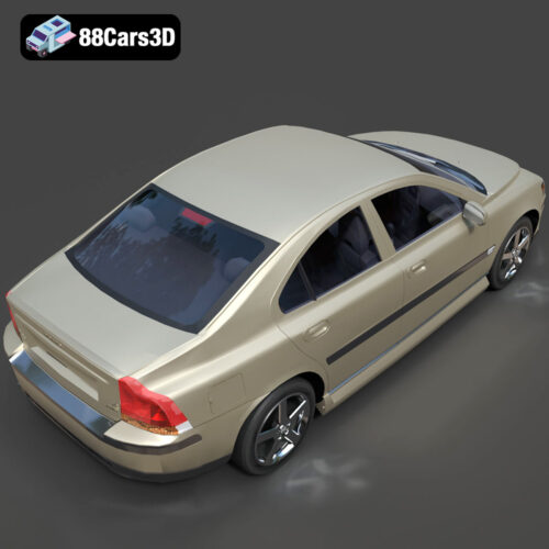 Volvo S60 2024 3D Model - Gallery Image 7 Volvo S60 2024 3D Model