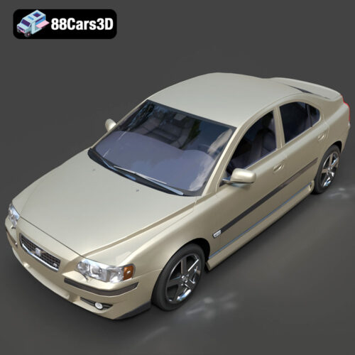 Volvo S60 2024 3D Model - Gallery Image 1 Volvo S60 2024 3D Model