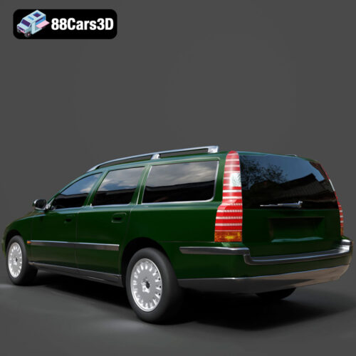 Volvo V70 2005 3D Model - Gallery Image 7 Volvo V70 2005 3D Model