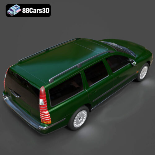 Volvo V70 2005 3D Model - Gallery Image 4 Volvo V70 2005 3D Model
