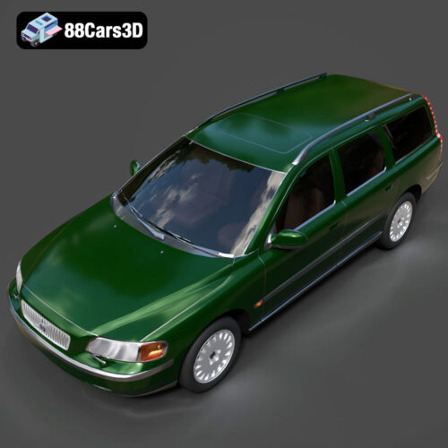 Volvo V70 2005 3D Model - Gallery Image 3 Volvo V70 2005 3D Model