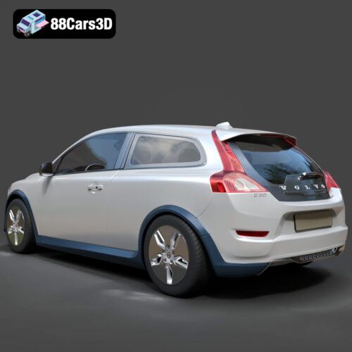 Volvo C30 BEV 2012 3D Model