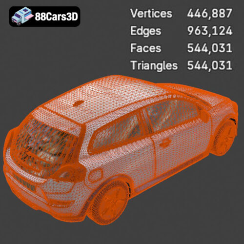 Volvo C30 BEV 2012 3D Model
