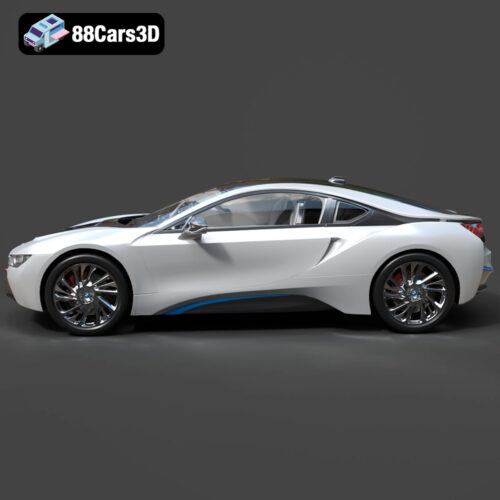 BMW i8 2015 3D Model