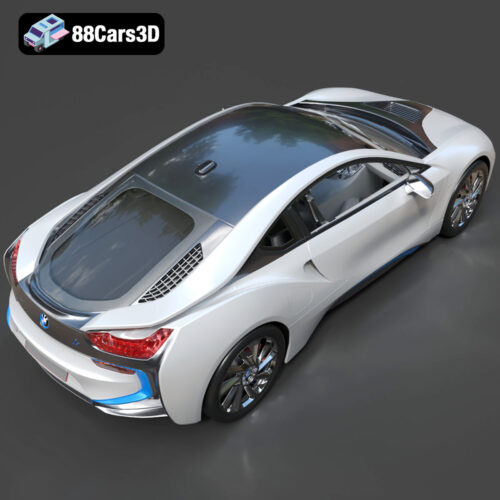 BMW i8 2015 3D Model