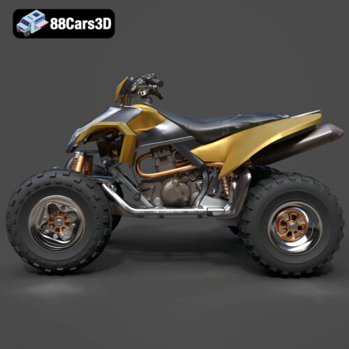 Off-Road Quad ATV 2024 3D Model