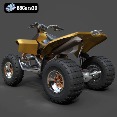 Off-Road Quad ATV 2024 3D Model