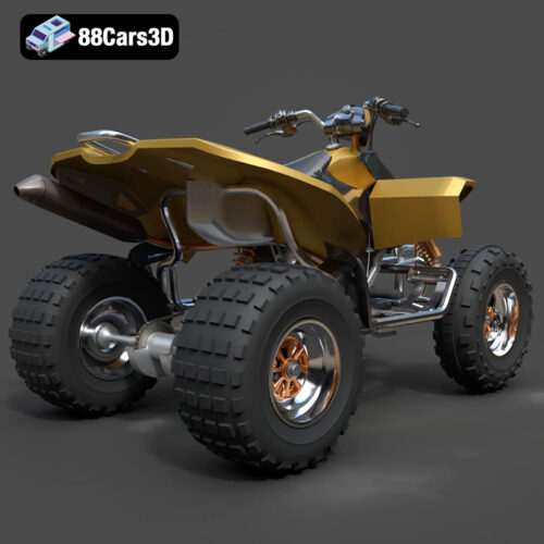Off-Road Quad ATV 2024 3D Model