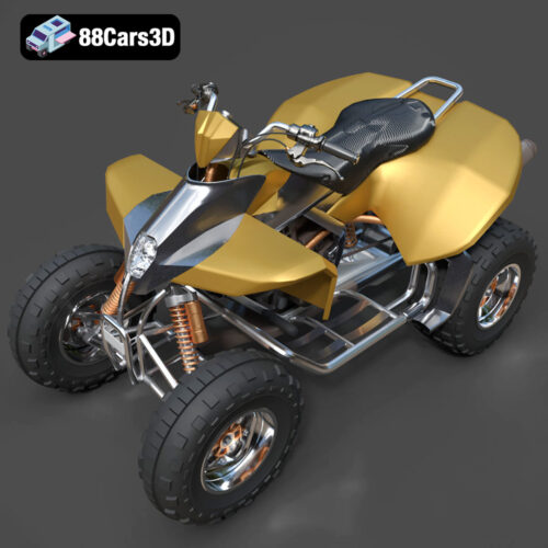 Off-Road Quad ATV 2024 3D Model