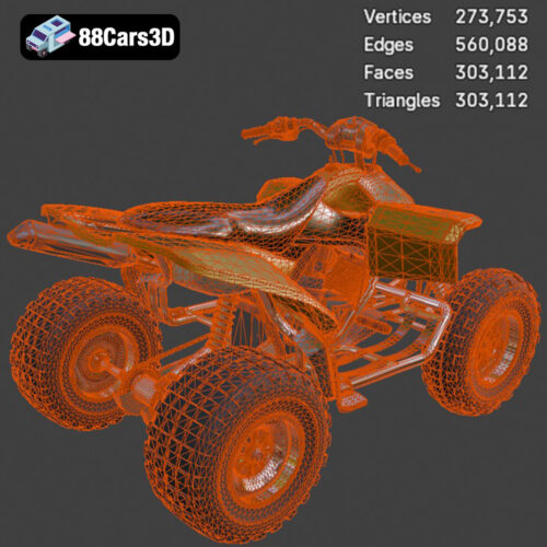 Off-Road Quad ATV 2024 3D Model