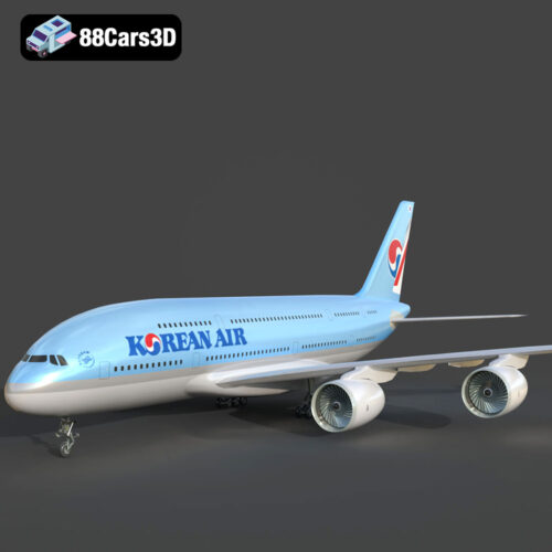 AirBus Korean A380-004 3D Model