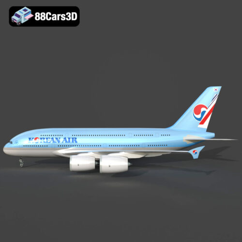 AirBus Korean A380-004 3D Model