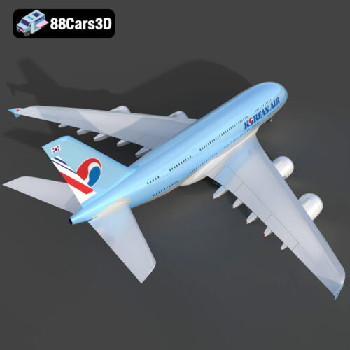 AirBus Korean A380-004 3D Model