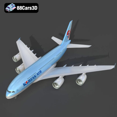 AirBus Korean A380-004 3D Model