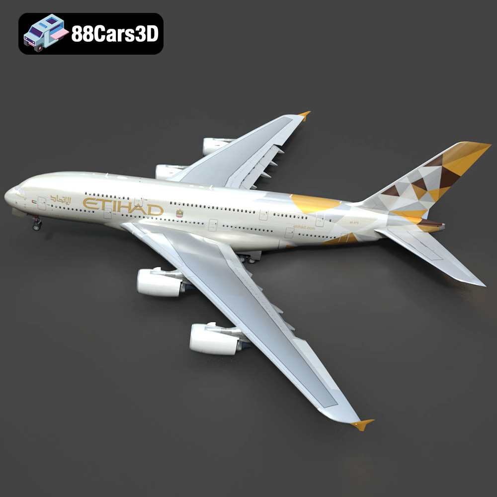 Airbus A 380 Etihad 001
