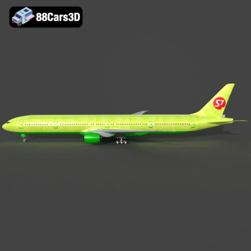 Generic Passenger Jet 3D Model