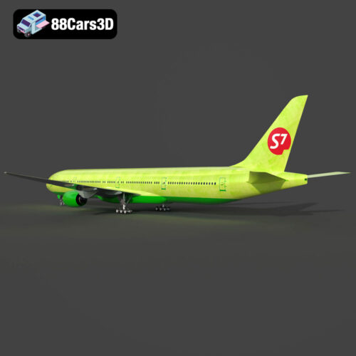 Generic Passenger Jet 3D Model