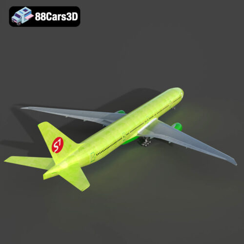 Generic Passenger Jet 3D Model