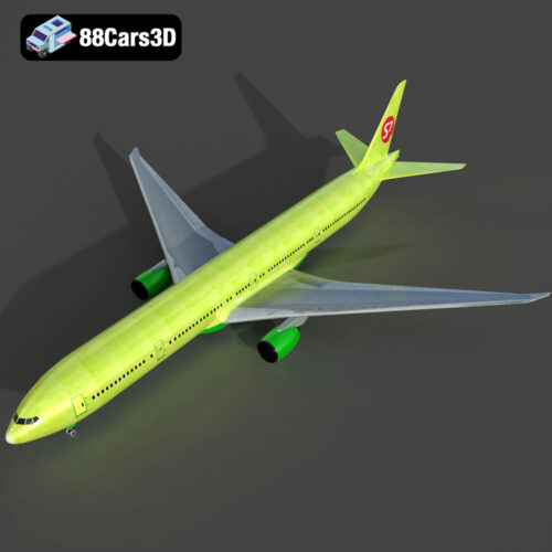 Generic Passenger Jet 3D Model