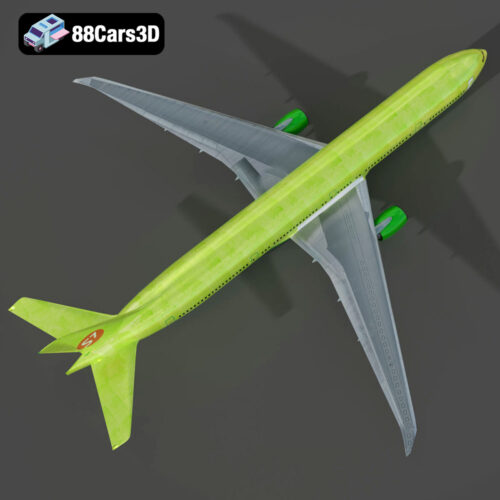 Generic Passenger Jet 3D Model