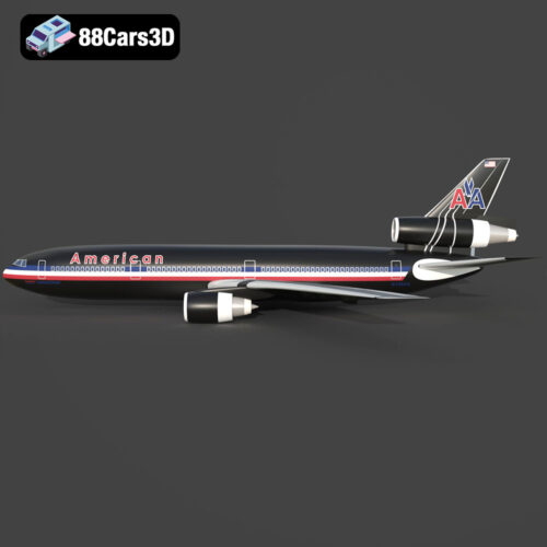 American AA-006 Airplane 3D Model - Gallery Image 5 American AA-006 Airplane 3D Model