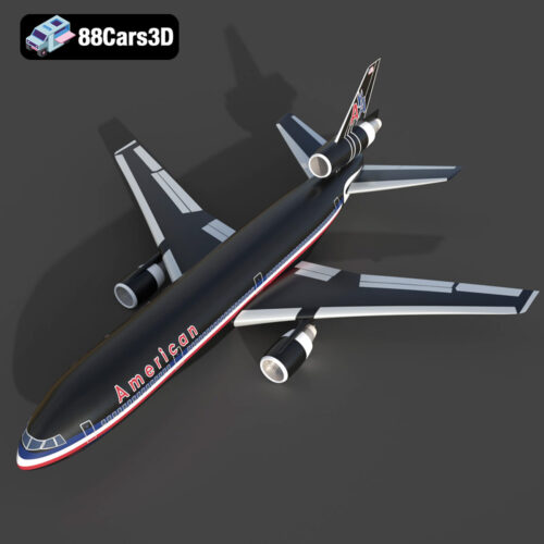 American AA-006 Airplane 3D Model - Gallery Image 7 American AA-006 Airplane 3D Model