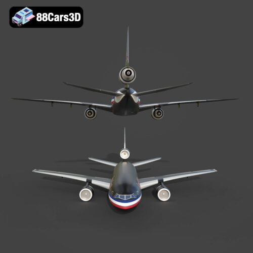 American AA-006 Airplane 3D Model - Gallery Image 1 American AA-006 Airplane 3D Model