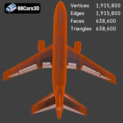 American AA-006 Airplane 3D Model - Gallery Image 6 American AA-006 Airplane 3D Model