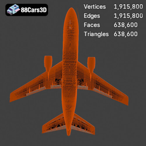 American AA-006 Airplane 3D Model - Gallery Image 4 American AA-006 Airplane 3D Model