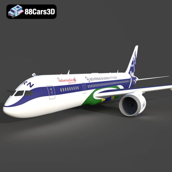 Airplane TRN-007 3D Model