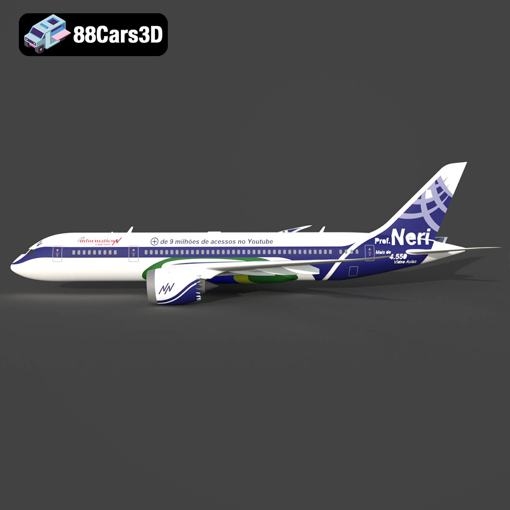 Airplane TRN-007 3D Model