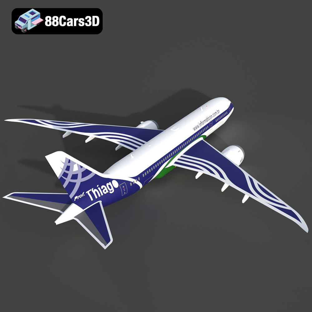 Airplane TRN-007 3D Model