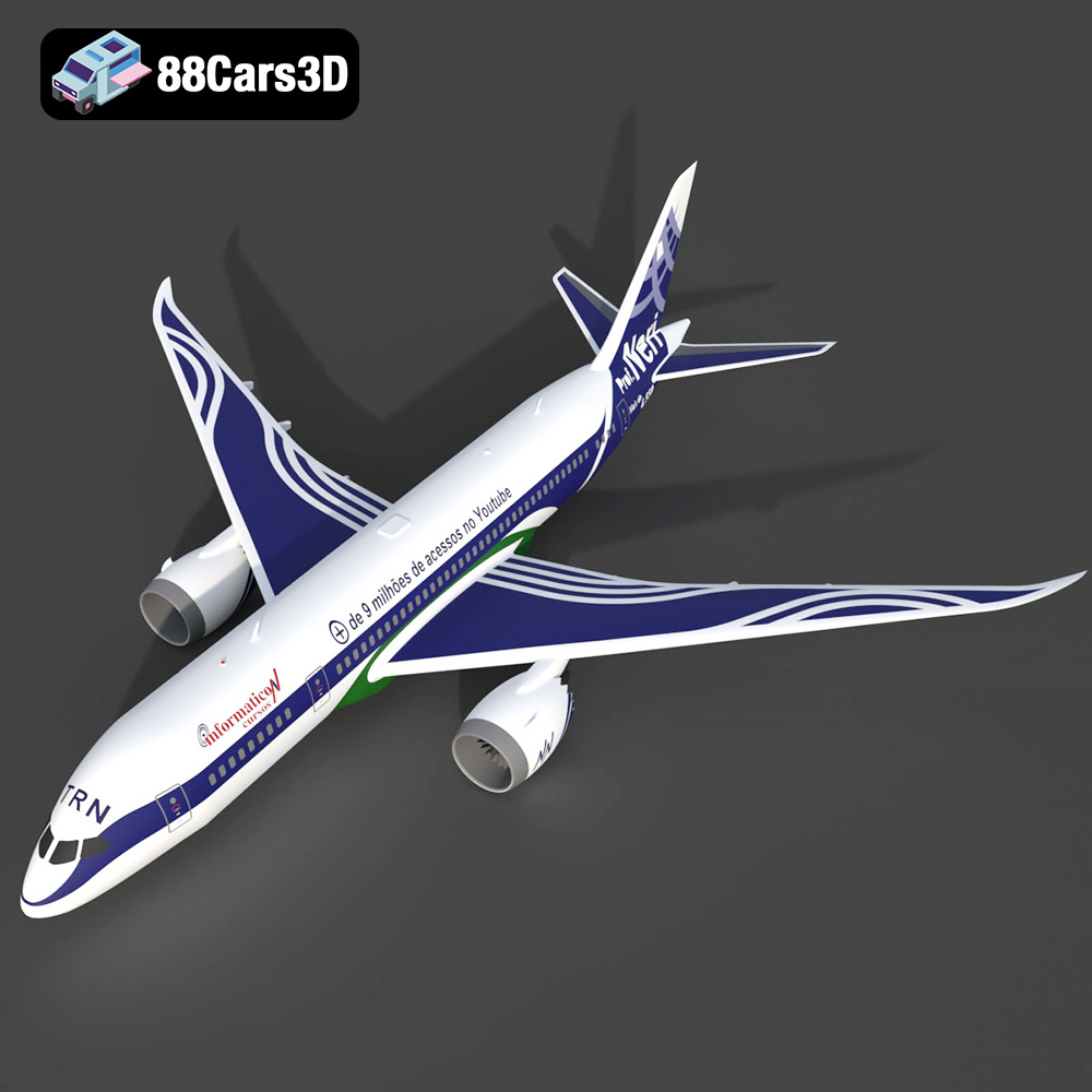 Airplane TRN-007 3D Model