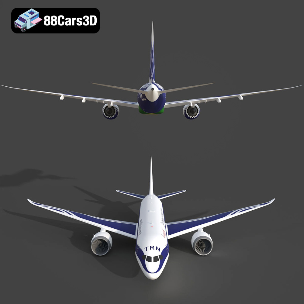 Airplane TRN-007 3D Model