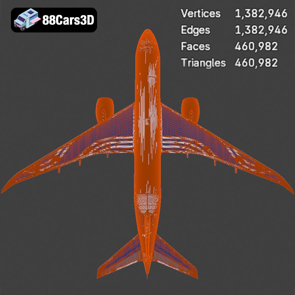 Airplane TRN-007 3D Model
