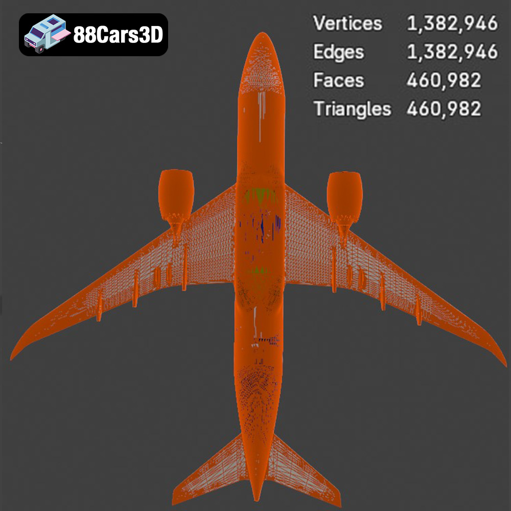 Airplane TRN-007 3D Model