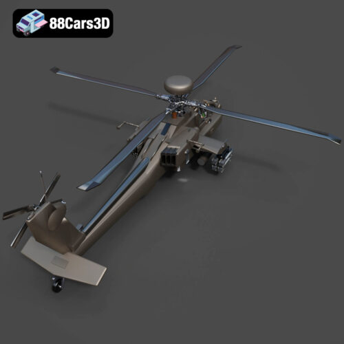 Apache Concept 005 2025 3D Model