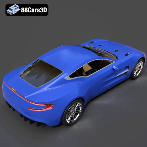 Aston Martin One-77 3D Model