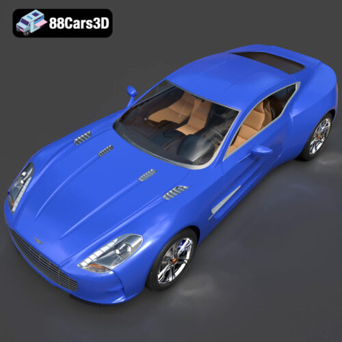 Aston Martin One-77 3D Model