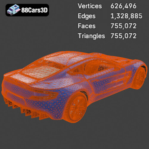 Aston Martin One-77 3D Model