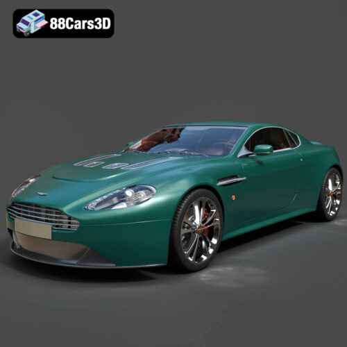 Aston Martin V12 Vantage 2010 3D Model