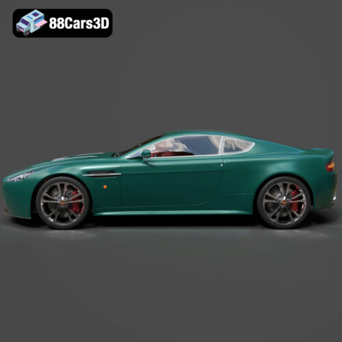 Aston Martin V12 Vantage 2010 3D Model