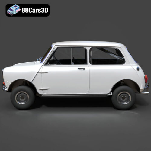 Austin Mini Cooper S 1965 3D Model