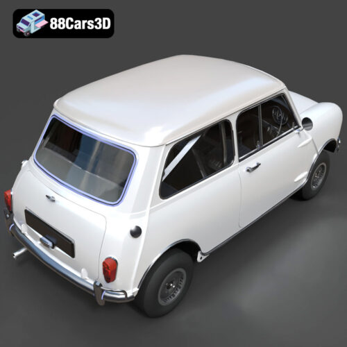 Austin Mini Cooper S 1965 3D Model