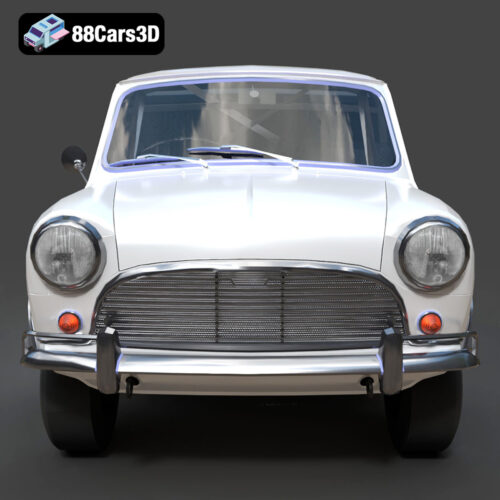 Austin Mini Cooper S 1965 3D Model