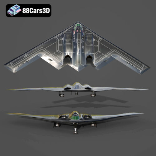 Generic B2 -005 Vehicle 3D Model - Gallery Image 1 Generic B2 -005 Vehicle 3D Model