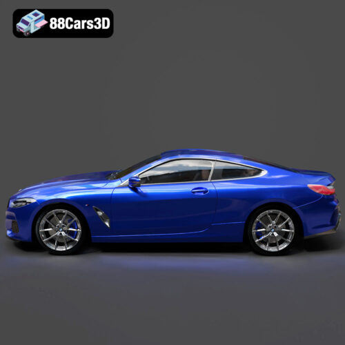 BMW 8 Series Coupe 2020 3D Model
